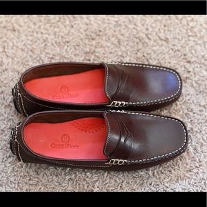 Cole Haan Brown Leather Loafers - Women Size 7 - Excellent Condition